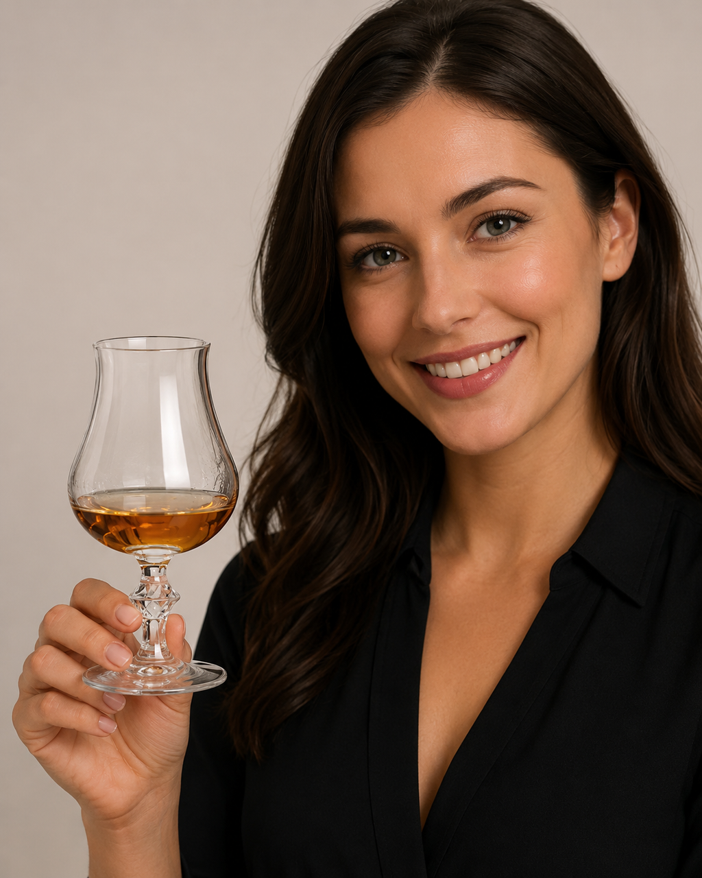 Elegant Tulip Tasting Glass