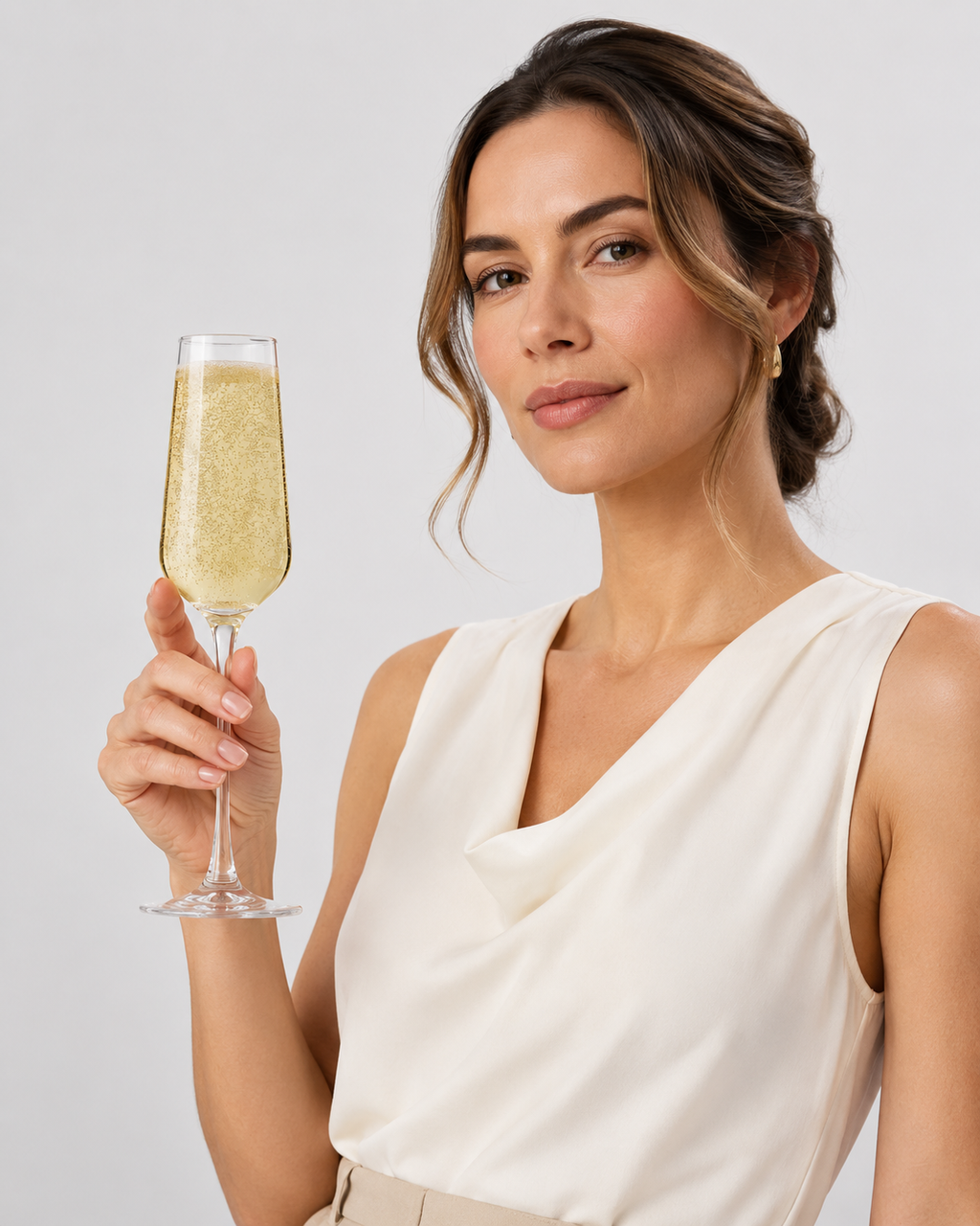 Crystal Sparkle Champagne Flute