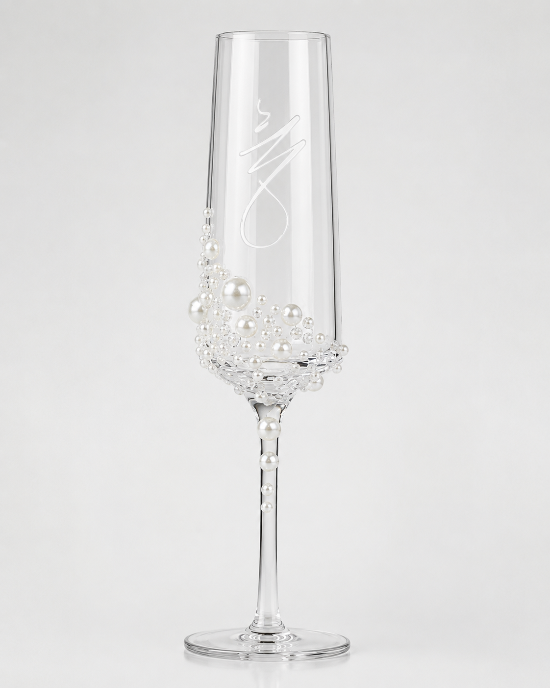 Pearl Cascade Champagne Flute
